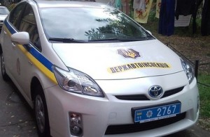 Украинская милиция будет патрулировать улицы на Toyota Prius